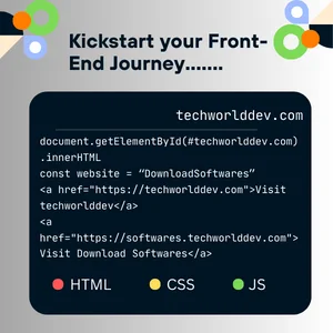 HTML, CSS and JavaScript